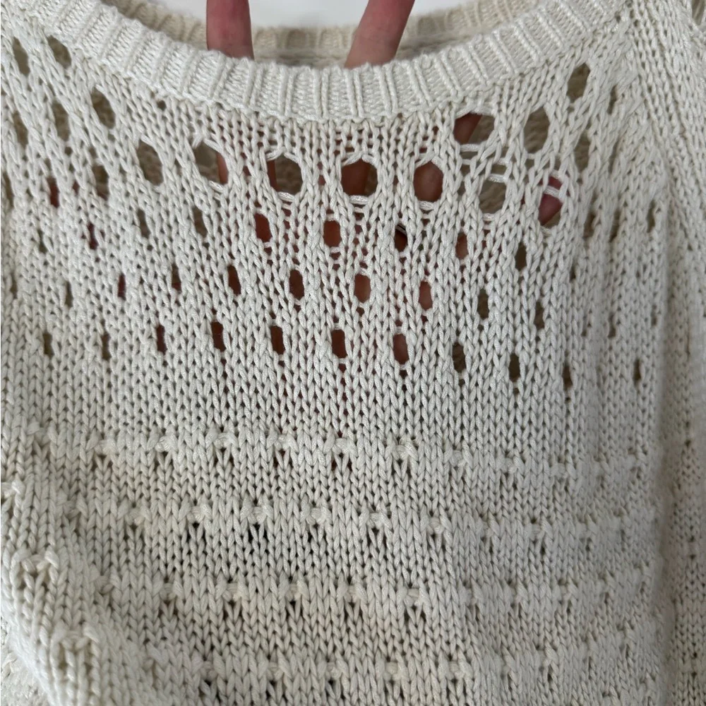 Anthropologie Maeve Layered Pleated Sweater - Picture 7 of 7